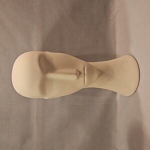 Mid Century? Ceramic/Bisque Cycladic Sculpture Bust Head